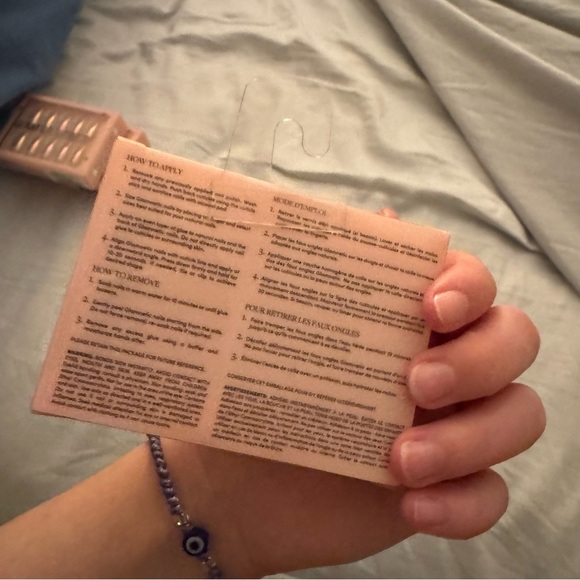 Glamnetic Press-On Nails - Light Green Almond - Picture 3 of 3